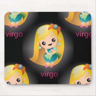 Alfombrilla De Ratón kawaii virgo