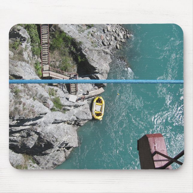 Alfombrilla De Ratón Kawarau Bridge Bungy POV, Queenstown, Nueva Zeland (Frente)