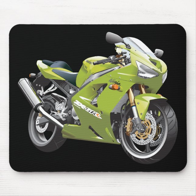 Alfombrilla De Ratón Kawasaki Ninja (Frente)