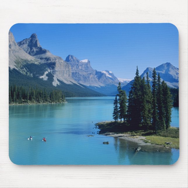 Alfombrilla De Ratón Kayak en lago maligno en la isla Spirit (Frente)