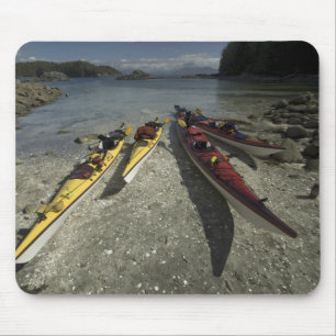 Alfombrilla De Ratón Kayaks en la isla Dicebox, grupo Broken Island,