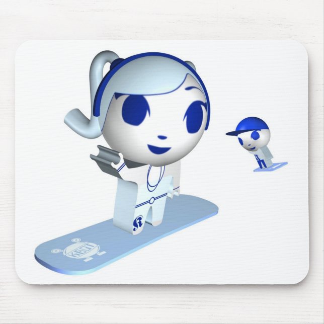 Alfombrilla De Ratón KBOT que sube a Mousepad (Frente)