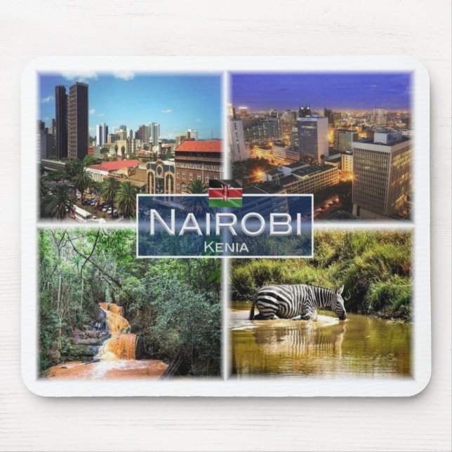 Alfombrilla De Ratón KE Kenia - Nairobi - (Frente)