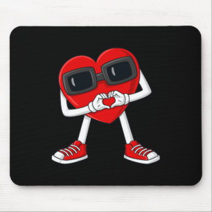 Alfombrilla De Ratón Keke Heart Dance Día de San Valentín Niños Chicas