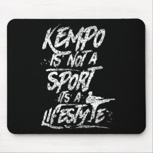 Alfombrilla De Ratón Kempo No Es Deporte Es Un Estilo De Vida Kenpo Sha
