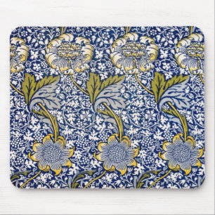 Alfombrilla De Ratón Kennet de William Morris, Arte Textil Antiguo