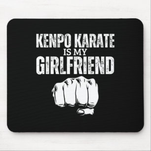 Alfombrilla De Ratón Kenpo Karate Es Mi Novia Funny Estadounidense Kenp