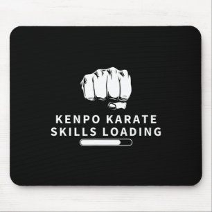 Alfombrilla De Ratón Kenpo Karate Habilidades Cargando Funny American K