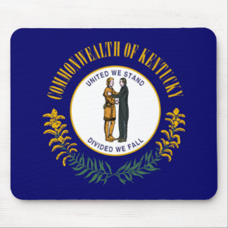 Alfombrilla De Ratón Kentucky: Commonwealth del Bluegrass Bandera del e