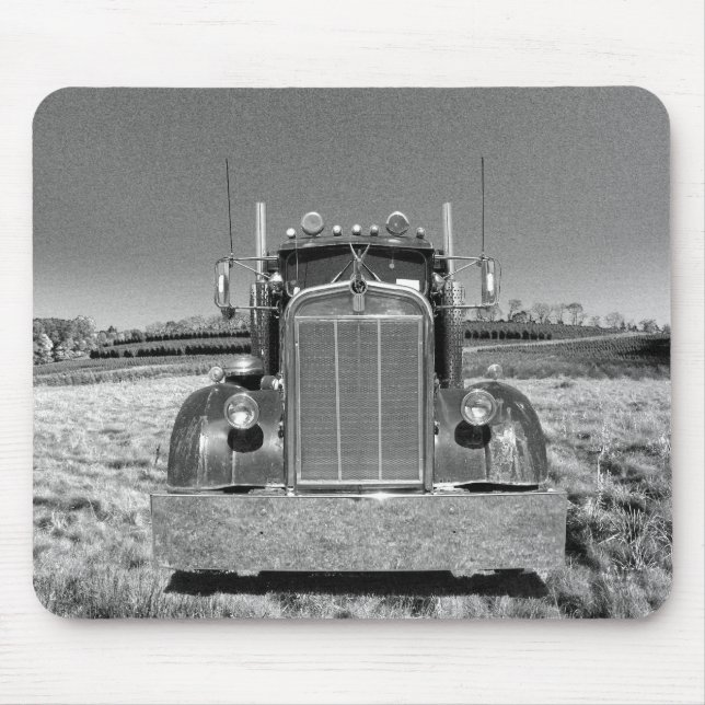 Alfombrilla De Ratón Kenworth retro Mousepad #1 (Frente)