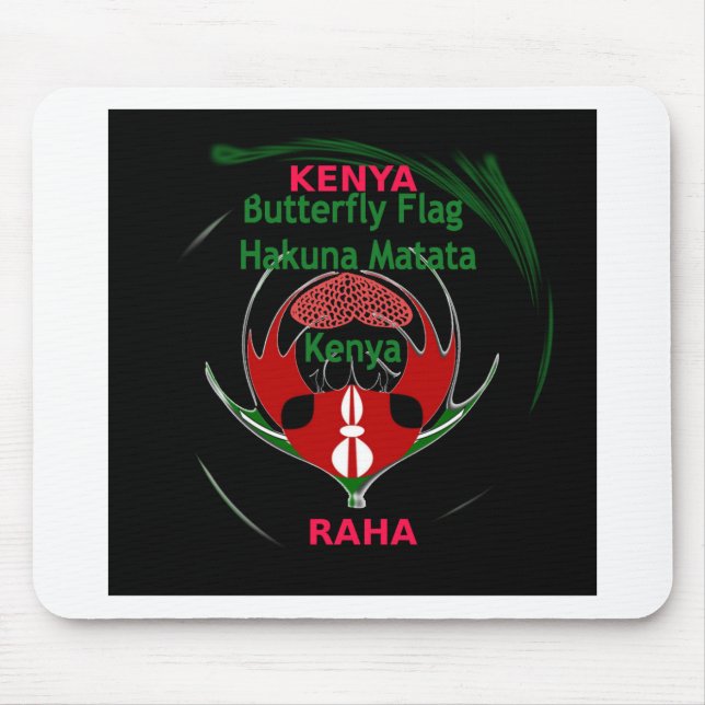 Alfombrilla De Ratón Kenya Raha Hakuna Matata (Frente)