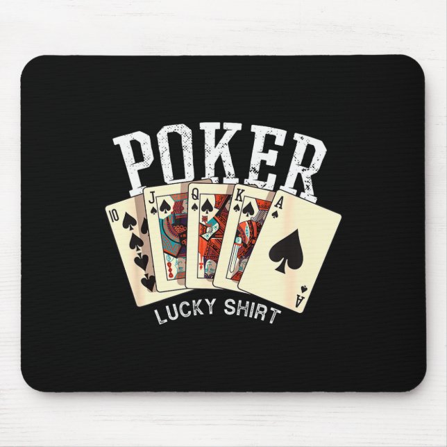 Alfombrilla De Ratón Ker Lucky Shirt Ker Player Gambling Funny Ker  (Frente)