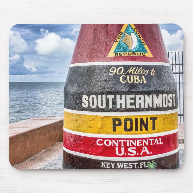 Alfombrilla De Ratón Key West la Florida Mousepad (Frente)