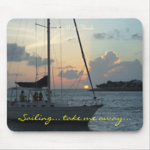 Alfombrilla De Ratón Key West que navega el mousepad