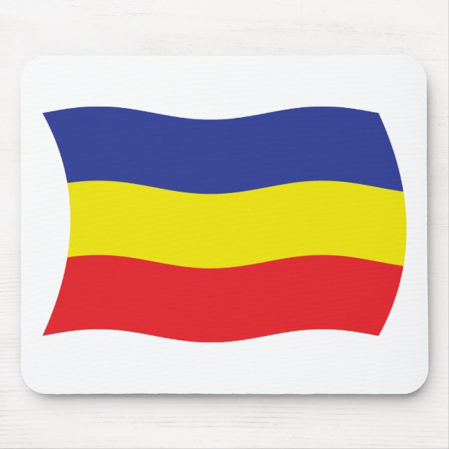 Alfombrilla De Ratón Khmer Kampuchea Krom Bandera Mousepad (Frente)