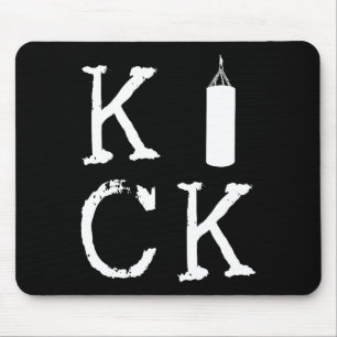 Alfombrilla De Ratón Kick Boxing Kickboxer Byg Combyt Deportes Kickboxi