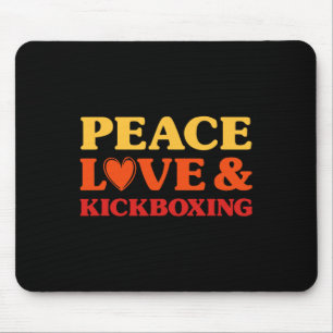 Alfombrilla De Ratón Kickboxing amo kickboxing para hombres y mujeres 
