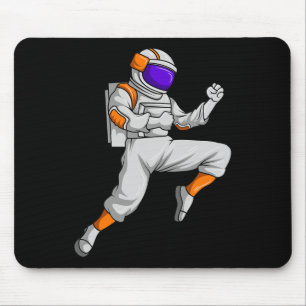 Alfombrilla De Ratón Kickboxing Astronauta Kickboxer Espacio Exterior K