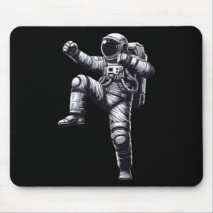 Alfombrilla De Ratón Kickboxing astronauta tailandés muay