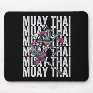 Alfombrilla De Ratón Kickboxing de Muay Thai, Esqueletos de Muay Thai, 