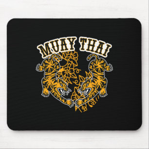Alfombrilla De Ratón Kickboxing de Muay Thai, Tigres de Muay Thai, Muay