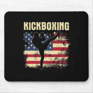 Alfombrilla De Ratón Kickboxing - Entrenador de Artes Marciales Mixtas