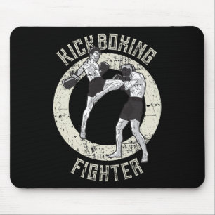 Alfombrilla De Ratón Kickboxing Kickboxer Artes Marciales Genial Luchad
