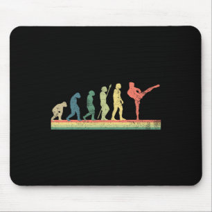 Alfombrilla De Ratón Kickboxing Kickboxer Retro Antiguo