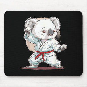 Alfombrilla De Ratón Kickboxing Koala Artes Marciales Karate Jiu-Jitsu