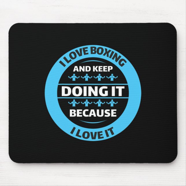 Alfombrilla De Ratón Kickboxing Muay Thai Boxing _2  (Frente)