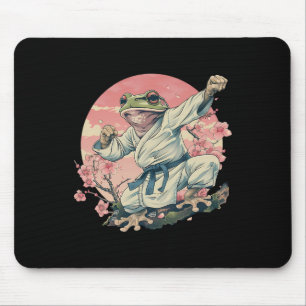 Alfombrilla De Ratón Kickboxing Sakura Jiu-jitsu Judo Mma Sapo Taekwond