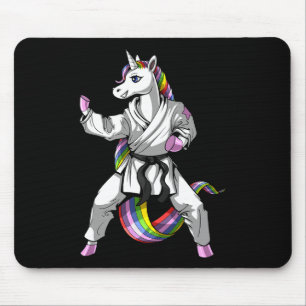 Alfombrilla De Ratón Kickboxing Taekwé de arte marcial de Ninja Karate 