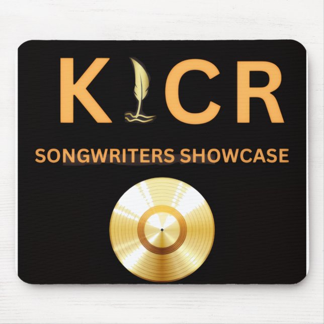 Alfombrilla De Ratón KICR Songwriters Showcase Mousepad (Frente)