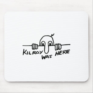 Alfombrilla De Ratón Kilroy Estuvo Aquí - Segunda Guerra Mundial, Segun
