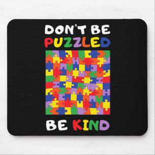 Alfombrilla De Ratón Kind Autistic Puzzle Autism Awareness 2022 Asl Mom