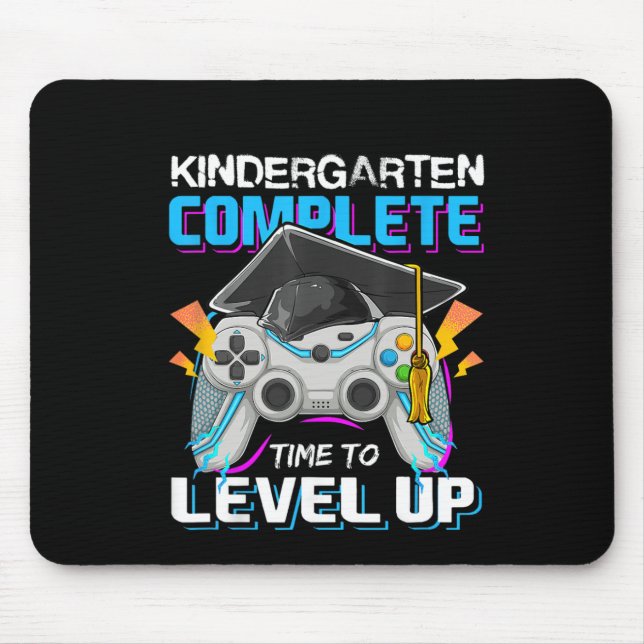 Alfombrilla De Ratón Kindergarten Tiempo Completo Para Elevar El Nivel  (Frente)