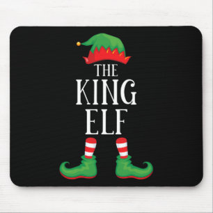 Alfombrilla De Ratón King Elf Mating Group Navidad Divertida Navidad fa