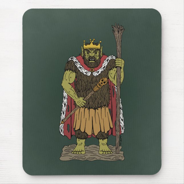 Alfombrilla De Ratón King Troll (Frente)