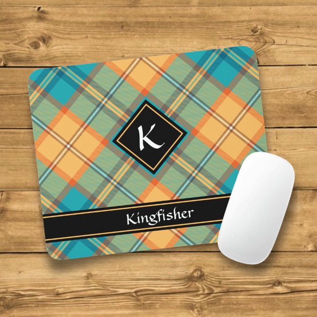 Alfombrilla De Ratón Kingfisher Tartan Mouse Pad (Subido por el creador)