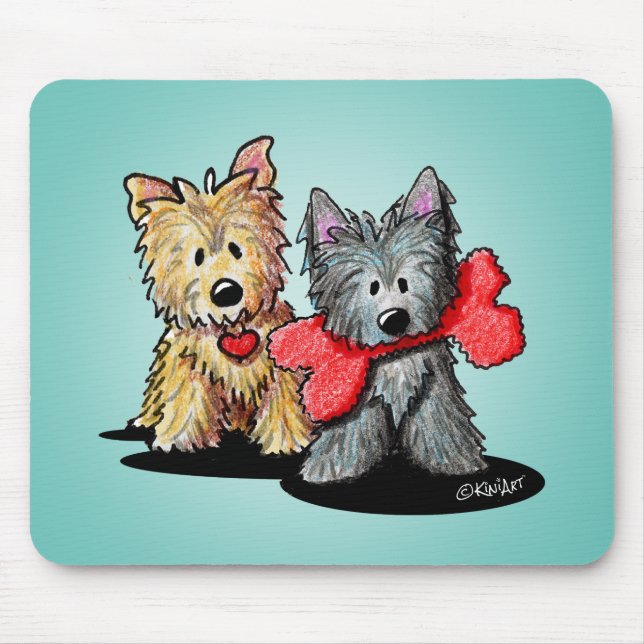 Alfombrilla De Ratón KiniArt Cairn Duo Mousepad (Frente)