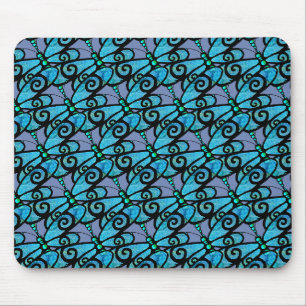 Alfombrilla De Ratón KiniArt Dragonflies Mousepad