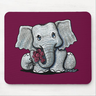 Alfombrilla De Ratón KiniArt Elephant Mousepad