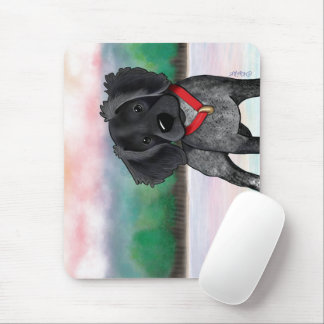 Alfombrilla De Ratón KiniArt Roan Pattern Brittany Mouse Pad