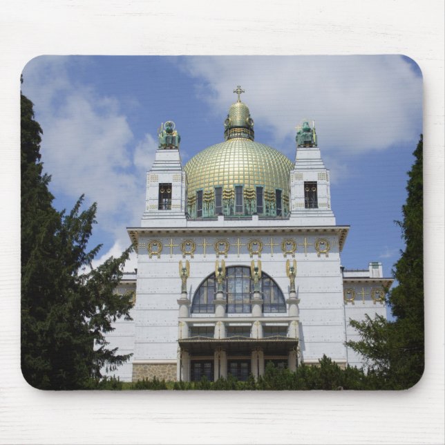 Alfombrilla De Ratón Kirche am Steinhof (Frente)