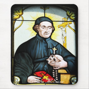 Alfombrilla De Ratón Kirchenfenster La Roche FR Suisse Mousepad