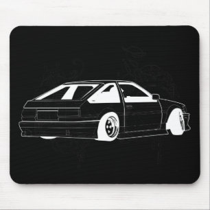 Alfombrilla De Ratón KIS negro Levin AE86