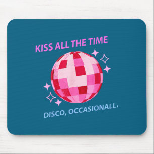 Alfombrilla De Ratón Kiss Todo el Tiempo Disco Ocasionalmente Arte