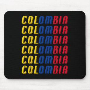Alfombrilla De Ratón Kit de Jersey de Fútbol Bandera Colombiana 2425 Un