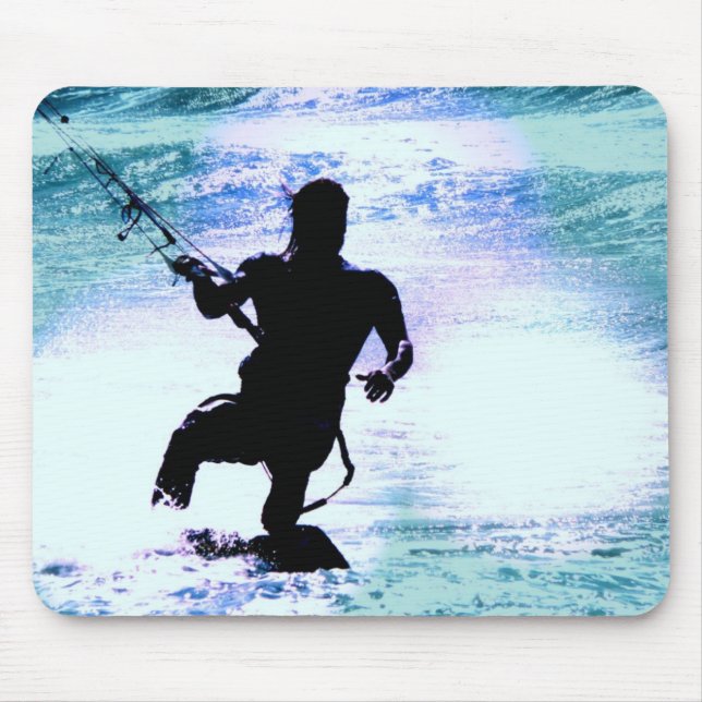 Alfombrilla De Ratón Kiteboarding Mousepad (Frente)