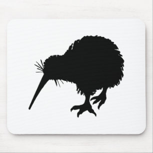 Alfombrilla De Ratón Kiwi Bird Silhouette